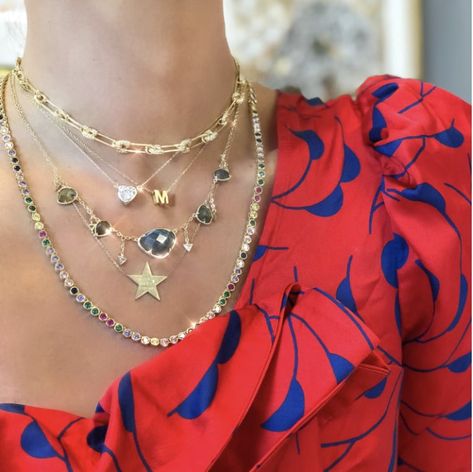 Best Melinda Maria Necklaces Maria Necklace, Affordable Necklaces, Melinda Maria Jewelry, Melinda Maria, Necklace Layering, Cz Necklace, Gold Choker Necklace, Pretty Necklaces, Gold Necklace Layered