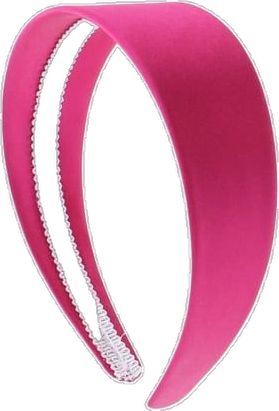 No Teeth, Hard Headbands, Pink Headbands, Dark Pink, Hot Pink, Satin, Collage, Pink, Pins