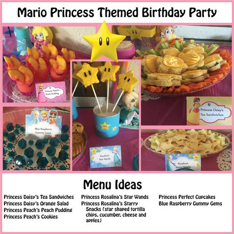 Peach Birthday Party Food, Princess Peach Party Food, Princess Peach Birthday Party Food, Princess Peach Birthday Party, Princess Snacks, Princess Peach Birthday, Peach Birthday Party, Princess Peach Party, Peach Birthday