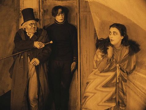 Cesare The Somnambulist, German Expressionism Film, Film Makeup, Dr Caligari, Conrad Veidt, Silent Horror, Silent Films, Monster Movies, George Melies