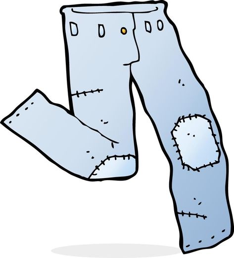 cartoon patched old jeans Jeans Cartoon, Clothes Cartoon, Cartoon Logo, Old Clothes, Old Jeans, Washer Dryer, Cartoon Characters, Smiley, Washer