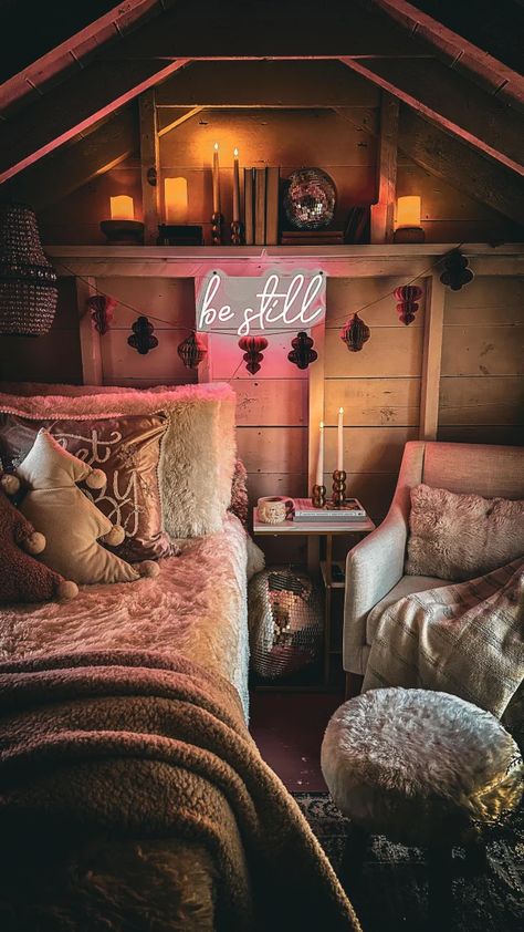 Christmas Cozy in the She Shed - Simple Cozy Charm She Shack Ideas, Small She Shed Interior Ideas, Small Shed Ideas Hangout, Small She Shed Interiors, Cozy She Shed, Shed Hangout Ideas, Shed Bedroom Ideas, Small Shed Ideas, Small She Shed