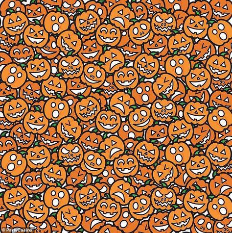 Can YOU spot the poker chip among the pumpkins? Find The Hidden Objects, Casino Royale Theme, Can You Find It, Casino Table, Casino Royale Party, Poker Chip, Casino Night Party, Good Day Song, Hidden Objects