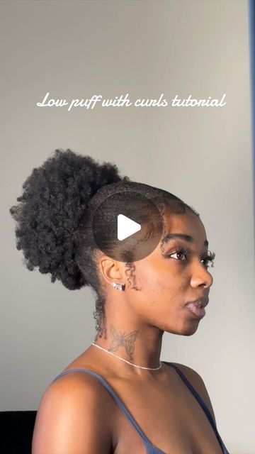 4c Natural Hairstyles, Low Puff, Natural Hair Journey Growth, Natural Hair Puff, Hair Puff, 4c Natural, 4c Natural Hair, Natural Haircare, 4c Hairstyles