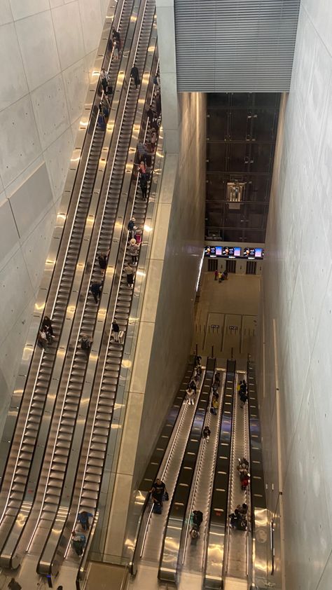 escalators | lights | city | night | airport | travel | helsinki | finland Nyc Core, Helsinki Airport, Finland Helsinki, Airport Travel, Helsinki Finland, City Night, Travel Design, Helsinki, Design Architecture