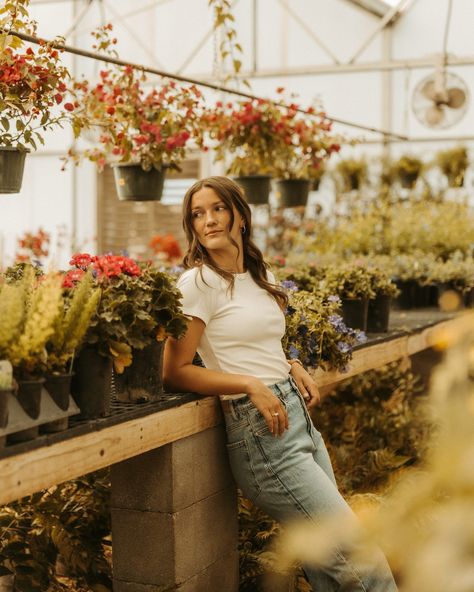 Greenhouse vibes🪴🌱 #explore #explorepage #senior #seniorpictures #portrait #garden #agavegardenmidland #greenhouse #greenhousephotography # Greenhouse Photoshoot Ideas, Senior Pictures In Greenhouse, Greenhouse Headshots, Greenhouse Photoshoot, Greenhouse Pictures, Portfolio Photoshoot, Photoshoot Inspo, Senior Photo, August 9