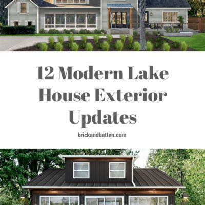 Best Lake House Exteriors, Lakehouse Siding Ideas, Classic Lake House Exterior, Ranch Lake House Exterior, Lakehouse Design Ideas Exterior, Exterior Lake House Ideas, Lake House Before And After, Lake House Siding Colors, Lakehouse Exterior Ideas