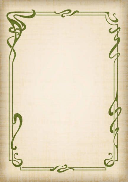 Art Nouveau Border, Nouveau Border, Arte Art Deco, Fleurs Art Nouveau, Art Nouveau Mucha, Blitz Design, Motifs Art Nouveau, Illustration Art Nouveau, Nouveau Tattoo