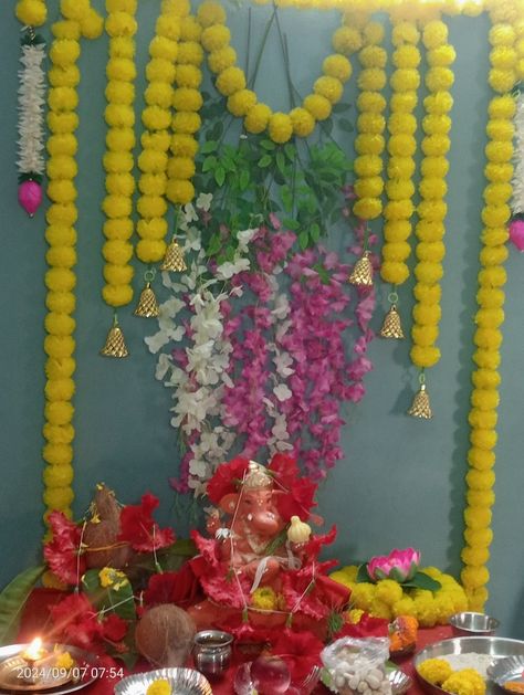 Decoration For Ganpati, Ganpati Decoration, Decoration Idea, Diy Clothes, Clothes, Diy Clothing