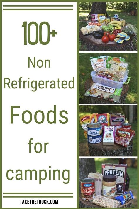 Meals No Refrigeration, Camping Breakfast Ideas, Camping Meal Planning, Camping Lunches, Camping Sauvage, Camping Snacks, Camping Breakfast, Road Trip Food, Non Perishable