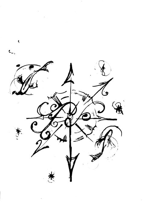 Whimsical Compass Tattoo, Compass Theme, Vintage Compass Tattoo, Geometric Compass Tattoo, Arrow Compass Tattoo, Small Compass Tattoo, Geometric Compass, Map Drawing, Compass Tattoo Design