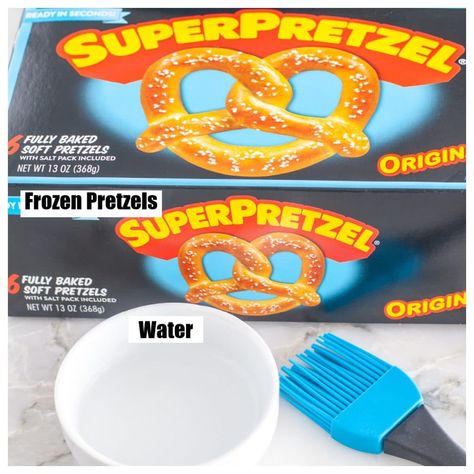 Frozen Soft Pretzels In Air Fryer, Super Pretzel Air Fryer, Soft Pretzels In Air Fryer, Soft Pretzel Air Fryer, Frozen Pretzel Bites In Air Fryer, Frozen Pretzels Ideas, Pretzels In Air Fryer, Air Fryer Pretzels, Air Fryer Soft Pretzel