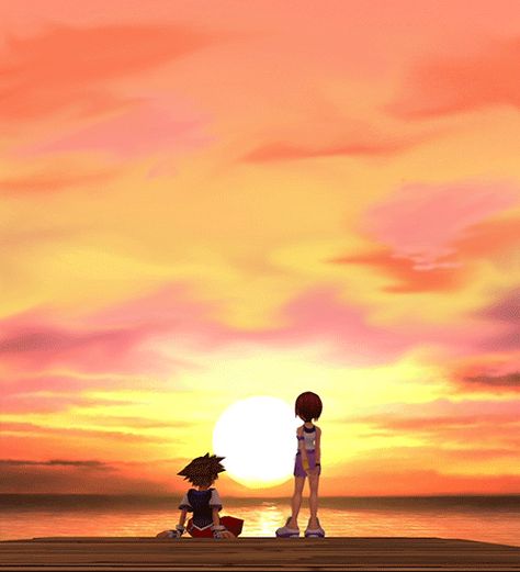 https://i.pinimg.com/originals/27/29/7f/27297f63606464549013c76ead699c12.gif Kairi Kingdom Hearts, Sora And Kairi, Kingdom Hearts Wallpaper, Cloud And Tifa, Sora Kingdom Hearts, Aesthetic Goth, Heart Gif, Kingdom Hearts 3, I Love My Girlfriend