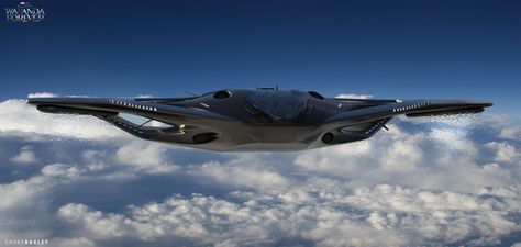 ArtStation - Royal Fighter for Black Panther Wakanda Forever, Shane Baxley Talon Concept Art, Marvel Concept Art, Aircraft Images, Black Panther Wakanda Forever, Stealth Aircraft, Black Panther Wakanda, Wakanda Forever, Concept Ships, Black Panther