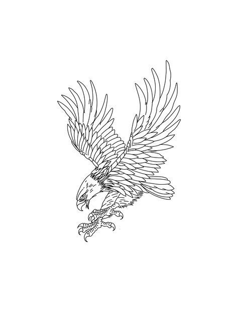 Bald Eagle Shoulder Tattoo, Eagle Tattoo Linework, Eagle Patchwork Tattoo, Simple Eagle Drawing, Tricep Tattoo Men Ideas Design, Small Eagle Tattoo Men, Eagle Tattoo Simple, Fine Line Eagle Tattoo, Eagle Tattoo For Women Feminine