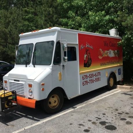 Mr Hibachi Food Truck - Atlanta - Roaming Hunger Hibachi Food, Japanese Hibachi, Sushi Burrito, Cucumber Rolls, Food Truck Catering, Atlanta Food, Menu Food, Yum Yum Sauce, Pork Dumpling