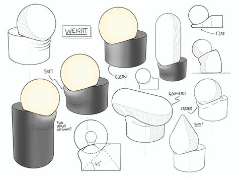 Lamp Sketch Design, Future Design Product, Lamp Design Drawing, Lamp Product Design, Futuristic Lamp, Mistakes In Life, Product Sketch, Furniture Design Sketches, Build A Community