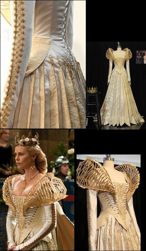 Queen Ravenna Dress, Sun Queen Dress, Snow White And The Huntsman Costumes, Colleen Atwood Costumes, Queen Ravenna Costume, Queen Attire, Queen Ravenna, Snowwhite And The Huntsman, Snow White And The Huntsman