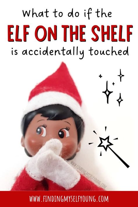 Oh no, the kids have touched the elf, now what? Don't worry there's plenty of ways to restore elf magic. Pick whichever one works best from this list to make sure your elf magic returns. Touched The Elf, List To Make, Elf Magic, Elf Antics, Now What, Shelf Ideas, The Elf, Christmas Traditions, Elf On The Shelf