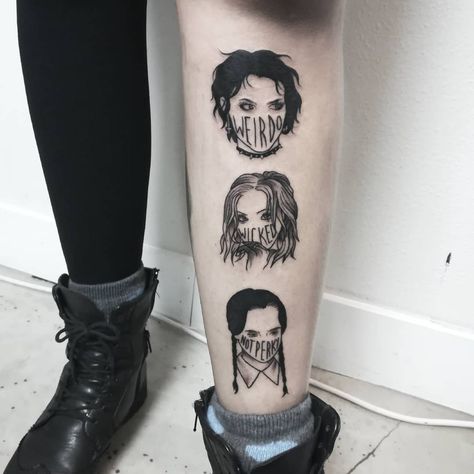 The Craft Movie Tattoo Ideas, The Craft Tattoo Ideas, Craft Tattoo Ideas, The Craft Tattoo, Tattoo Pumpkin, Pumpkin Tattoos, Halloween Tattoo Designs, Three Tattoo, Gothic Tattoo Ideas