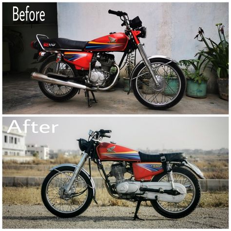 #Honda #125cc #Modified Honda Cg125 Modified, Honda Cg125, Honda 125, Pakistan, Garage, Bike, Quick Saves