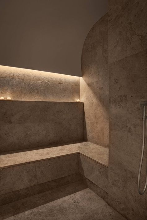 Poo Bear, Moroccan Bath, Spa Bar, English Help, Edition Hotel, Piscina Interior, Australia House, Spa Lighting, Stone Floors