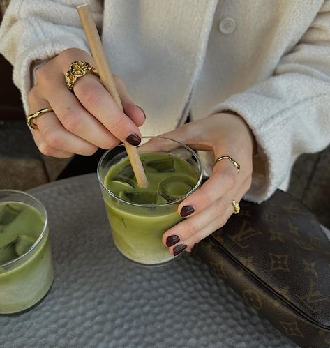 Enjoy a cup of matcha and a delicious treat while showcasing your new jewelry from @haldinsthlm . New stylish accessories make every break a bit more enjoyable. New Jewelry, Stylish Accessories, Yummy Treats, Matcha