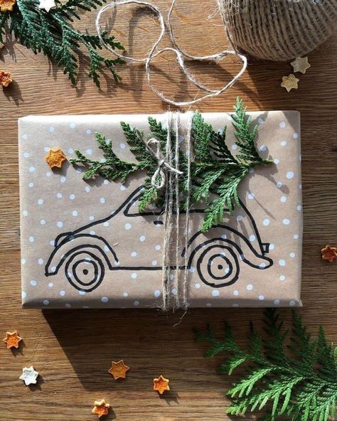 Christmas Gift Wrapping Diy, Christmas Gift Basket Ideas, Gift For Mom Christmas, Gift Wrapping Inspiration, Gifts Wrapping Diy, Cheap Christmas, Christmas Gift For Mom, Creative Gift Wrapping, Gift Basket Ideas