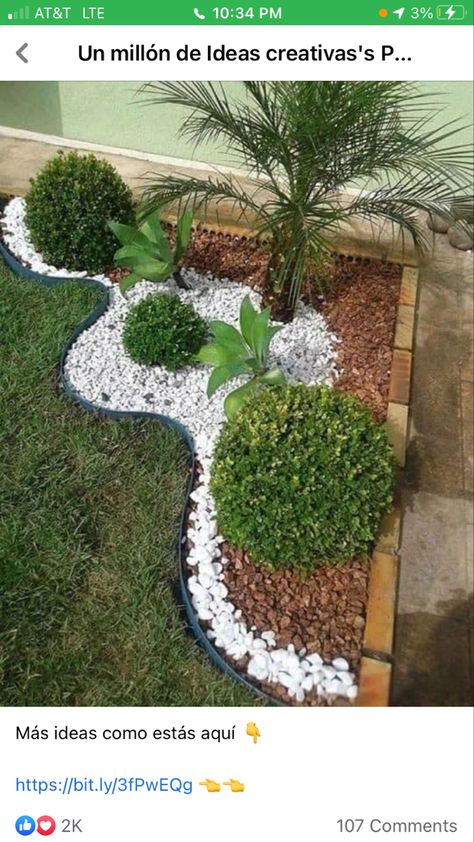 Garden Landscaping Design Ideas, Gravel Landscaping, Rock Garden Design, Front Yard Garden Design, Budget Garden, Rock Garden Landscaping, Diy Backyard Landscaping, Front Yard Landscaping Ideas, Yard Landscaping Ideas