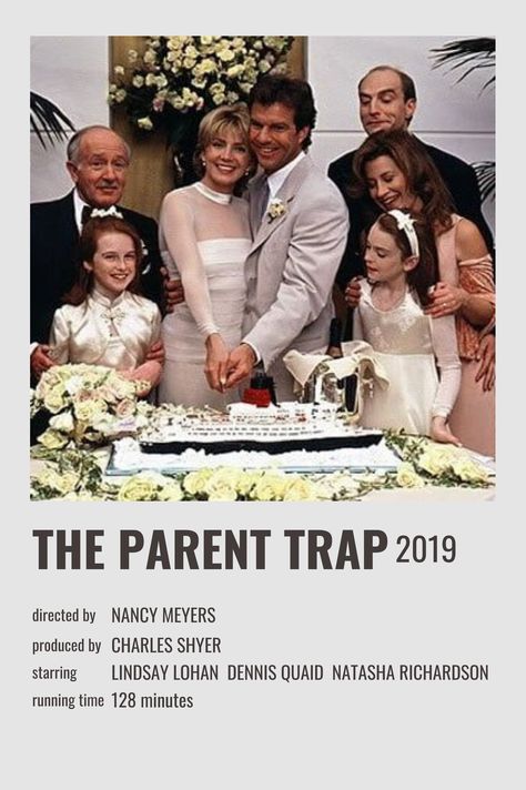 Polaroid Film Poster, Sleepover Film, Romance Movies Best, Indie Movie Posters, The Parent Trap, Film Recommendations, Posters Minimalist, Comfort Movies, Parent Trap