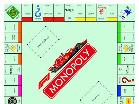 F1 Monopoly – Google Drive F1 Monopoly, Monopoly Game, Diy Games, Monopoly, Formula 1, Google Drive, Drive, Birthday, Pins