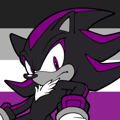 Asexual Pfp, Shadow The Hedgehog, The Hedgehog, Sonic, Sonic The Hedgehog