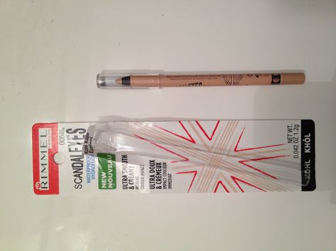 Rimmel nude eyeliner on the waterline will make eyes look bigger and more awake and but not fake like white eyeliner. Deal at 3.99! My new obsession! Eyeshadow With White Eyeliner, Fake Awake Eyeliner, Make Eyes Look Bigger, Nude Eyeliner, Celebrities Makeup, Luminous Makeup, Eyes Look Bigger, Eyeliner Tips, Heart Makeup