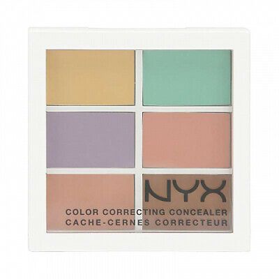 #!#   (Color) - NYX PROFESSIONAL MAKEUP Concealer Colour... Color Correcting Concealer Palette, Color Correcting Palette, Dark Circles Makeup, Make Eyes Pop, Concealer Color, Colour Correcting, Color Correcting Concealer, Correcting Concealer, The Color Wheel