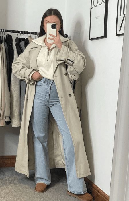 how to style wide leg jeans Jeans Jumper Outfit, Jeans And Jumper Outfit, Jeans And Crop Top Outfit, Wide Leg Jeans Winter, How To Style Wide Leg Jeans, Fall Outfit Trends, Jeans Styling, Style Wide Leg Jeans, Jeans Jumper