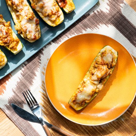 Chicken Parmesan Zucchini Boats, Zucchini Boats Recipe, Zucchini Boat Recipes, The Kitchen Food Network, Chicken With Italian Seasoning, Zucchini Boats, Parmesan Zucchini, Chicken Parm, Chicken Lovers