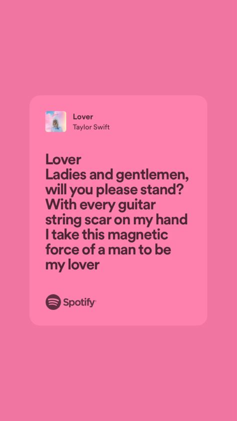 #taylorswift #taylornation #swiftie #lover #lovecore #lyrics #spotify #aesthetic Lover Spotify, Lover Lyrics Aesthetic, Lover Spotify Lyrics, Lover Aesthetic Taylor Swift Lyrics, Pink Spotify Lyrics, Taylor Swift Spotify Lyrics Lover, Taylor Swift Lover Spotify Code, Taylor Swift Pink Aesthetic Lyrics, Blue Emoji