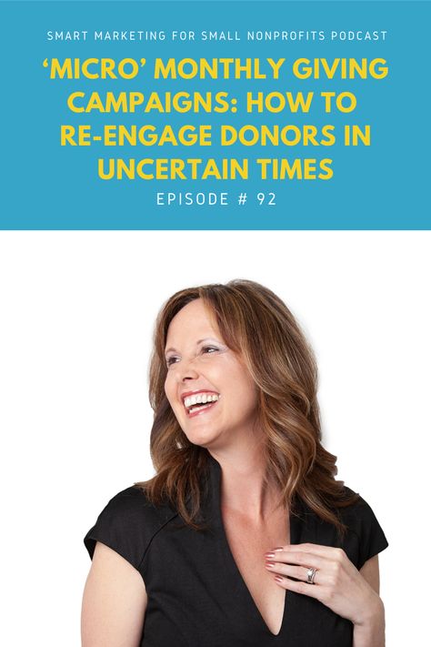 In these uncertain times, trying to win back lapsed donors who are already familiar with your mission is a smart strategy. A ‘micro giving’ campaign can help. Giving Campaign, Marketing Metrics, Nonprofit Marketing, Brand Communication, Communications Strategy, Event Marketing, Social Distancing, Public Relations, Marketing Plan