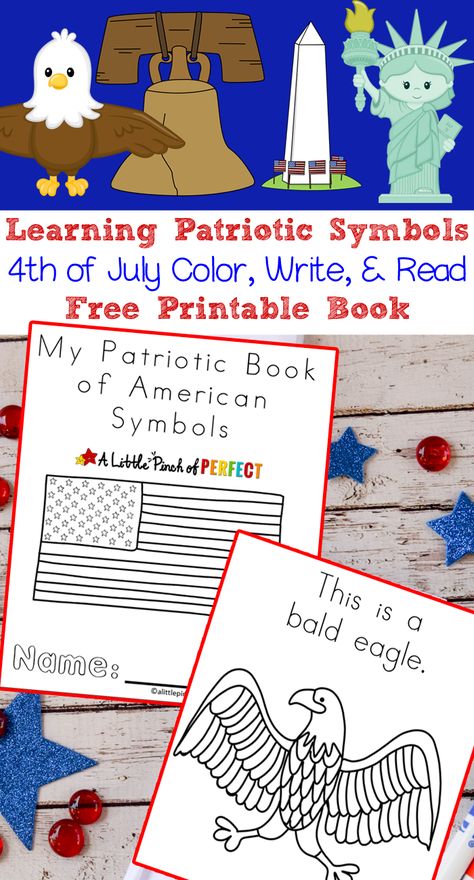 American Symbols Kindergarten, Stones Painting, Patriotic Activities, Science Symbols, America Theme, Patriotic Symbols, Kindergarten Social Studies, Summer Preschool, American Symbols