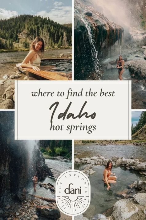 Idaho Hot Springs, Explore Idaho, Idaho Adventure, Visit Idaho, Idaho Travel, Inspiring Places, Out West, Idaho Falls, Spring Trip