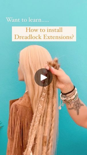 23K views · 1.7K reactions | ‼️Who wants to learn how to install Dreadlock Extensions? 

Comment “HAIRSTYLIST” or “FOR MYSELF” to receive all information about the available professional & DIY courses.

SaltyDreads & Dreadshop have been united forces and made multiple courses available for Professionals and Private use, for when you would like to learn to install dreadlock extensions on yourself.

🌍 This way the World of Dreadlock has become globally accessible for everyone.

🩵Comment “HAIRSTYLIST” when you would like to receive more information about the Professional Course How to Install Temporary Dreads for Hairstylists

💖 Comment “ FOR MYSELF” when you would like to receive more information about the Course How to install Temporary Dreads on yourself.

Outfit Mannequin Salty Sandy: How To Put In Dreadlock Extensions, Single Ended Dreads Install, Installing Dread Extensions, How To Install Dreadlock Extensions, Install Dreadlock Extensions, Dreadlock Extensions Diy, Temporary Dreadlocks, Temporary Dreads, Dreadlocks Diy