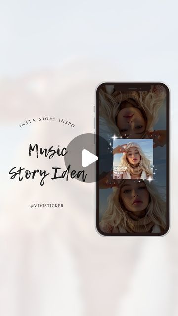 Vivisticker on Instagram: "Creative music story idea 🤍

𝑫𝒐𝒘𝒏𝒍𝒐𝒂𝒅 𝑽𝒊𝒗𝒊𝒔𝒕𝒊𝒄𝒌𝒆𝒓 in App Store
to make a cute story ✨

𝑭𝒐𝒍𝒍𝒐𝒘 𝒎𝒆 𝒕𝒐 𝒈𝒆𝒕 𝒎𝒐𝒓𝒆 𝒊𝒏𝒔𝒕𝒂 𝒊𝒏𝒔𝒑𝒐 ♡

#vivisticker #storyideas #instagramstoryideas #contentcreation #socialmediamarketing #photoediting #digitalstickers #instagramtips #photoeditingapps" Story Ideas For Instagram, Cute Story, Instagram App, Ideas For Instagram, Photo Editing Apps, Cute Stories, Instagram Creative, Insta Inspo, Instagram Tips