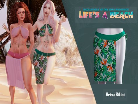 Sims 4 Cc Beach Clothes Male, Island Cc Sims 4, Sims 4 Cc Hawaiian Clothes, Sims 4 Island Living Cc Clothes, Hula Skirt, Island Wear, Hula Dancers, Sims 4 Toddler, Sims 4 Mods Clothes