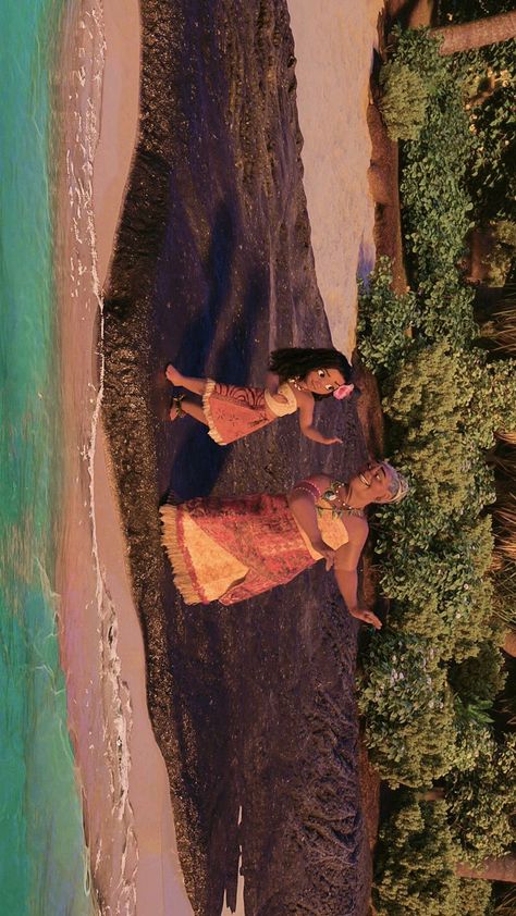 Moana Wallpaper Aesthetic, Moana Aesthetic Wallpaper, Moana Wallpaper Iphone, Moana Background, Moana Wallpaper, Moana And Maui, Disney Moana Art, Moana Disney, Disney Princess Moana