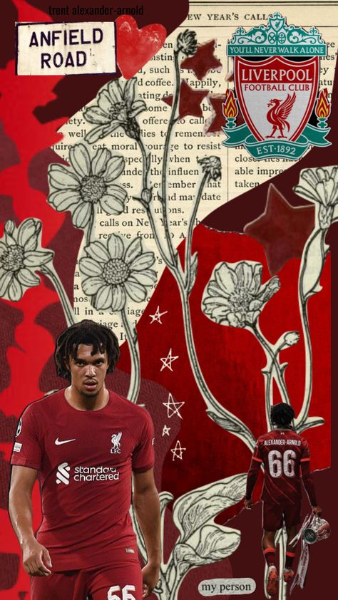 #trentalexanderarnold #liverpool #liverpoolfc #trent #alexanderarnold #red #youllneverwalkalone #football #fc #premierleague #cute #redaesthetic #redandblack #shuffles #shuffle #hot Aesthetic Liverpool Wallpaper, Trent Alexander Arnold Aesthetic, Alexander Arnold, You'll Never Walk Alone, Liverpool Football Club, Liverpool Football, Walking Alone, Red Aesthetic, Wallpaper Ideas