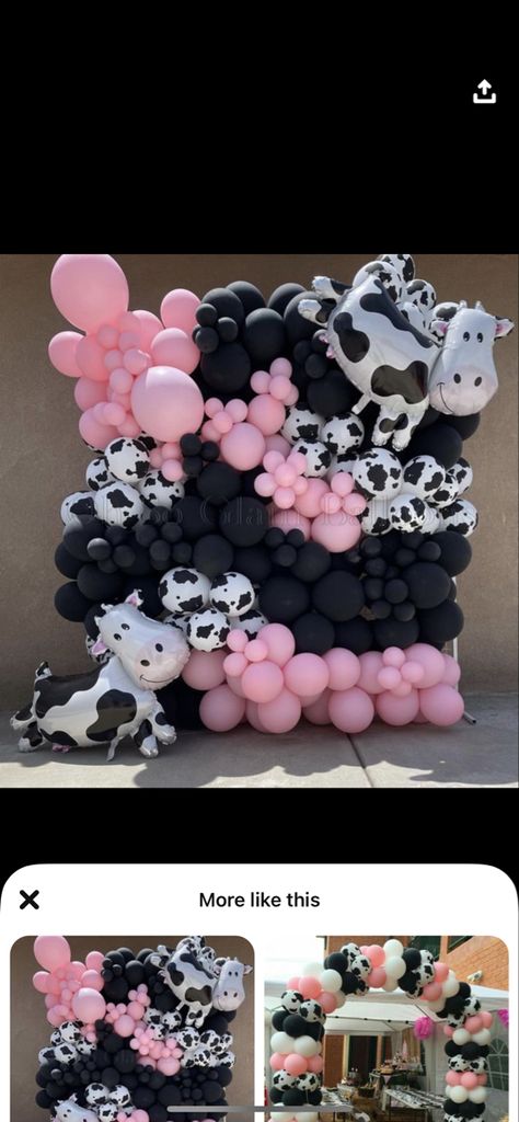 Gender Reveal Cow Theme, Cow Smash Cake Girl, Cow Print Baby Shower Ideas Girl, Cow Baby Shower Theme Girl, 4ever Moody, Cow Print Baby Shower Ideas, Cow Theme Birthday, Cow Print Cakes, Cow Print Party