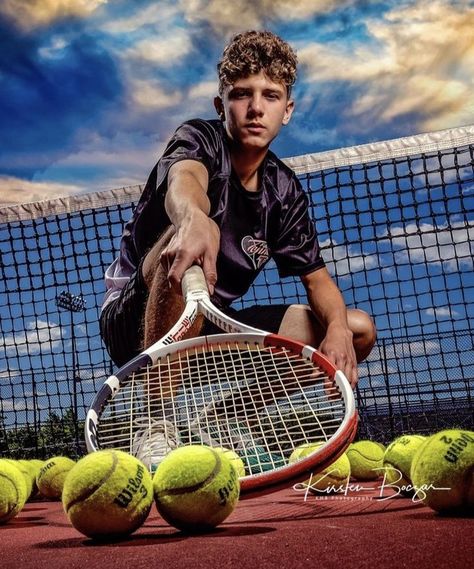 Tennis Senior Pictures, Law Photography, Tennis Court Photoshoot, Tennis Photoshoot, Boy Senior Portraits, Sports Photoshoot, Senior Photos Boys, Tennis Photography, Tennis Pictures