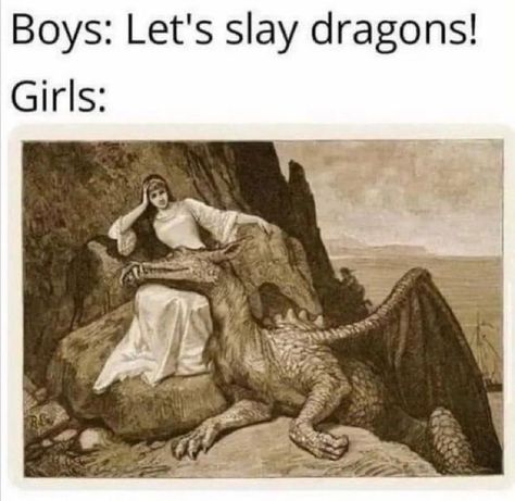 A Dragon, Funny Art, Mythical Creatures, Mood Pics, Funny Images, Really Funny, Drake, Funny Jokes, A Woman