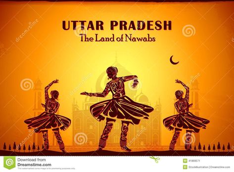 Uttar Pradesh Culture, Incredible India Posters, Happy Baisakhi, Dance Of India, Indian Traditional Paintings, India Poster, India Painting, Art Sketches Pencil, Green Colour Palette