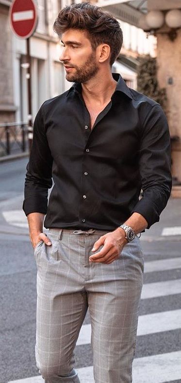 Men’s Club Attire, Club Attire Men, Club Wear Men, Club Attire, Black Outfit Men, Gentlemen's Club, Mens Casual Outfits Summer, Smart Casual Men, Fashion 2024